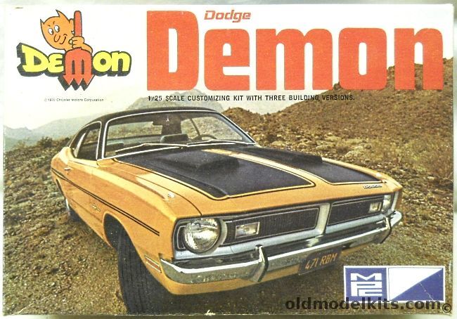 MPC 1/25 Dodge Demon - Stock / Street Rod / Drag, 1-0450-225 plastic model kit